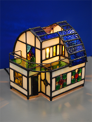 地中熱体感館アロマランプ