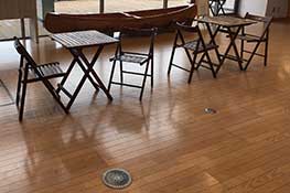 地中熱の吹き出し口